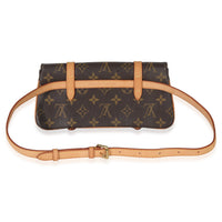 Louis Vuitton Monogram Canvas Pochette Marelle Belt Bag Handbag bv