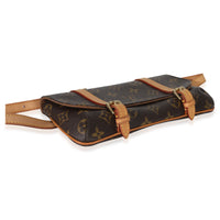 Louis Vuitton Monogram Canvas Pochette Marelle Belt Bag Handbag clasp