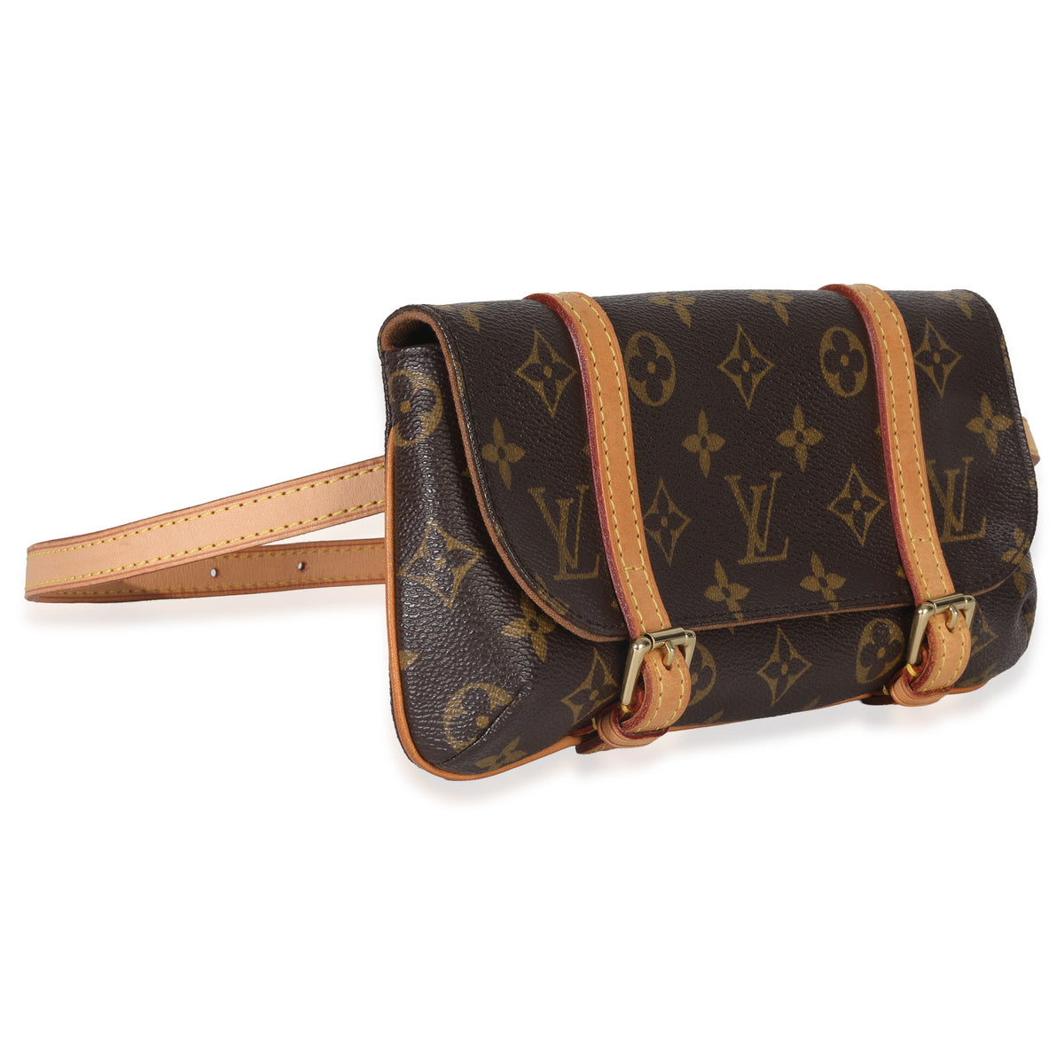 Louis Vuitton Monogram Canvas Pochette Marelle Belt Bag Handbag pv