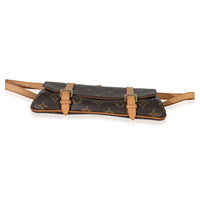 Louis Vuitton Monogram Canvas Pochette Marelle Belt Bag Handbag stamp