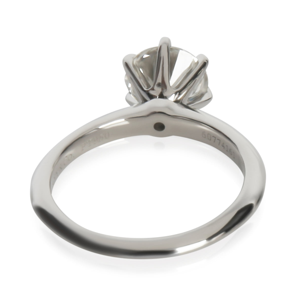 Tiffany & Co. 1.59 ct Round Brilliant Diamond Engagement Ring pv