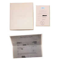 Van Cleef & Arpels Yellow Gold  Vintage Alhambra Necklace box