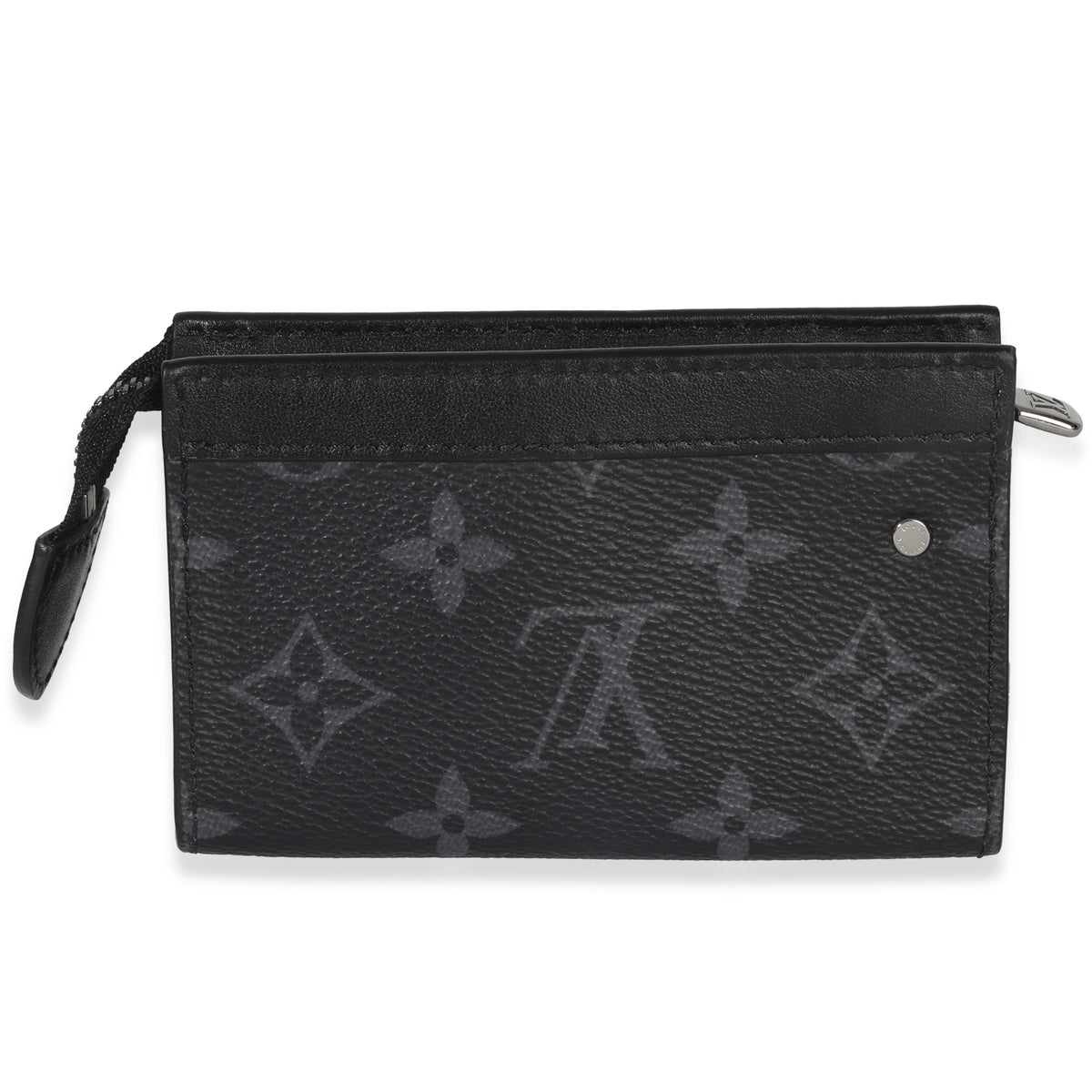 Louis Vuitton Black Monogram Eclipse Key Pouch Voyage bv