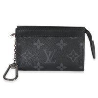 Black Monogram Eclipse Key Pouch Voyage