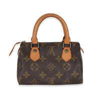 Louis Vuitton Monogram Canvas Nano Speedy Handbag bv