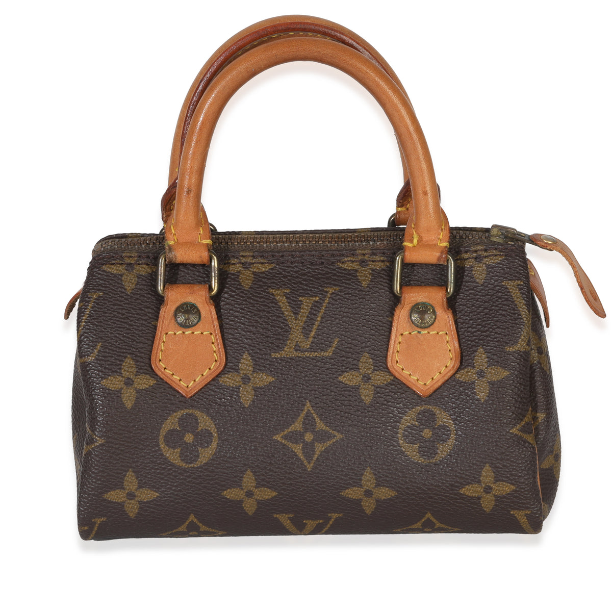 Louis Vuitton Monogram Canvas Nano Speedy Handbag fv