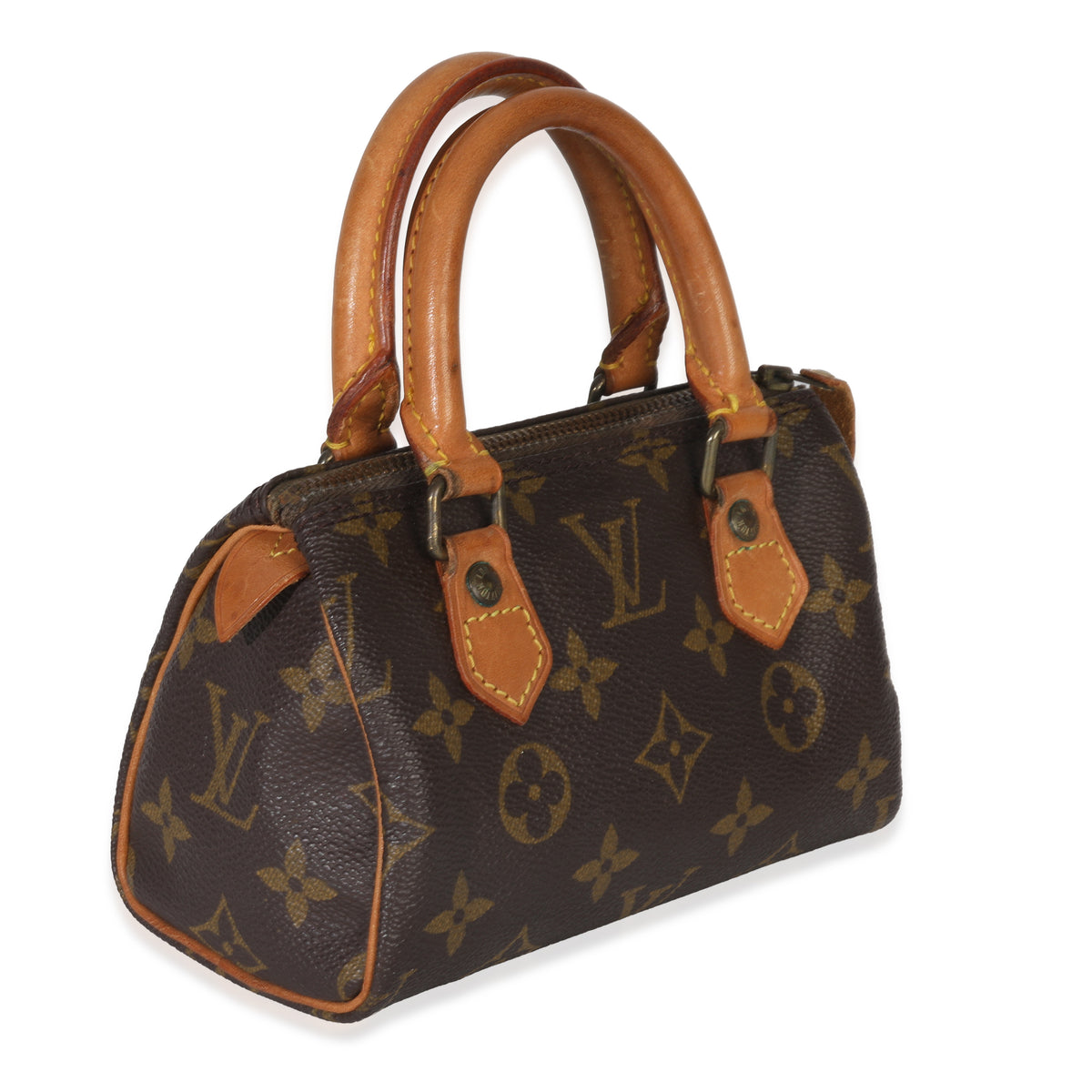 Louis Vuitton Monogram Canvas Nano Speedy Handbag pv