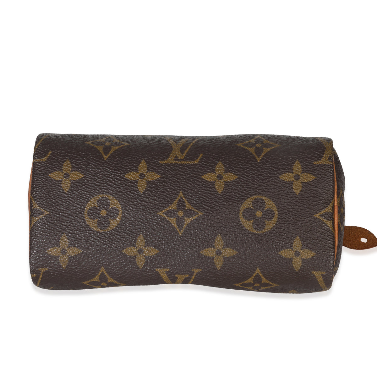 Louis Vuitton Monogram Canvas Nano Speedy Handbag stamp