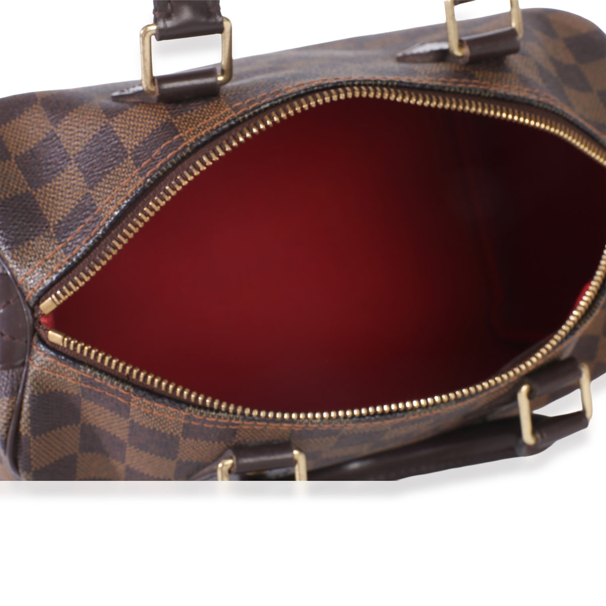 Louis Vuitton Damier Ebene Canvas Speedy 25 Handbag av