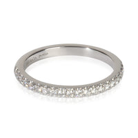 Tiffany & Co. Platinum Diamond Soleste Band fv