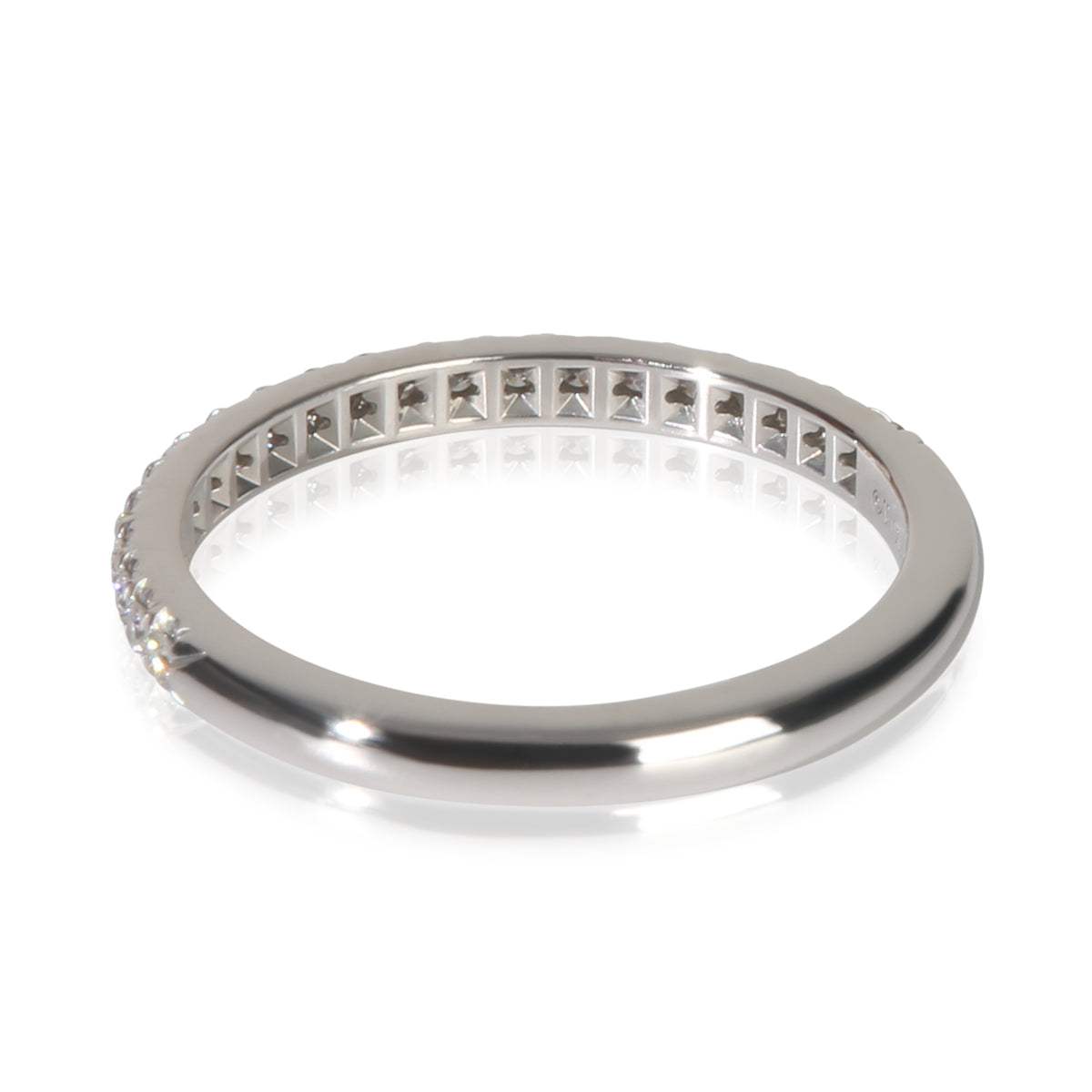 Tiffany & Co. Platinum Diamond Soleste Band pv