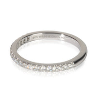 Tiffany & Co. Platinum Diamond Soleste Band sv