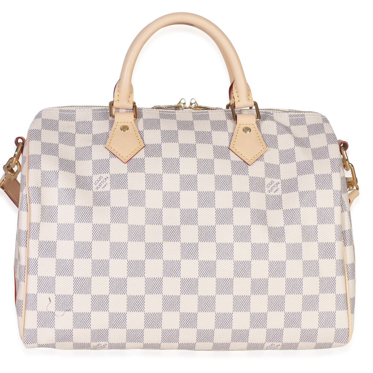Louis Vuitton Damier Azur Canvas Speedy Bandouliere 30 Handbag id