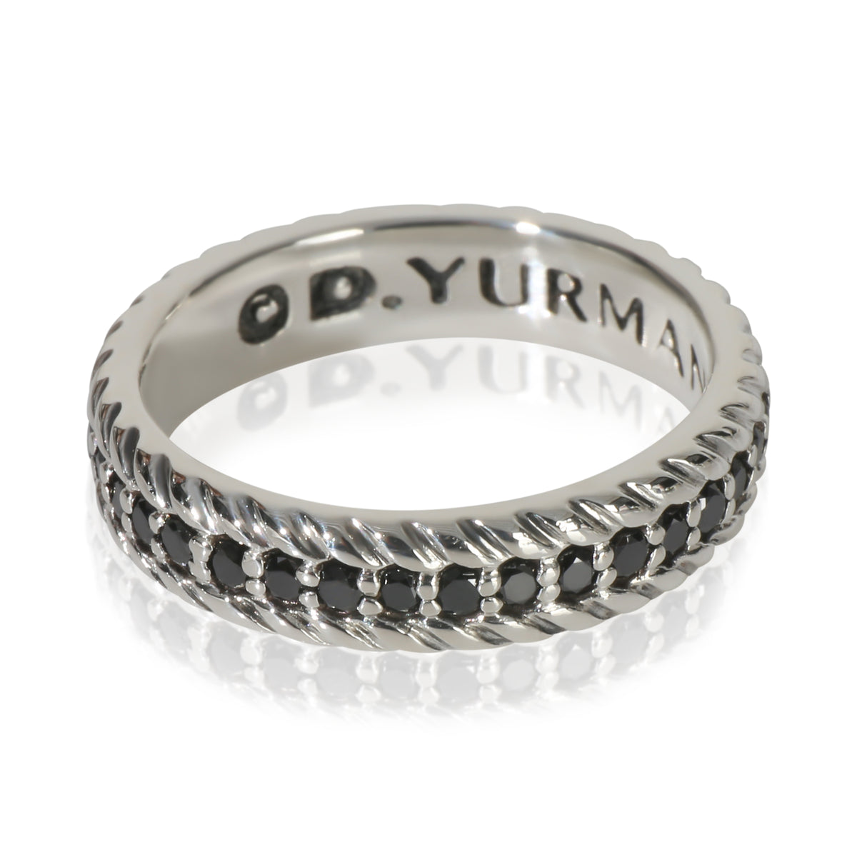 David Yurman Sterling Silver  Cable Band fv
