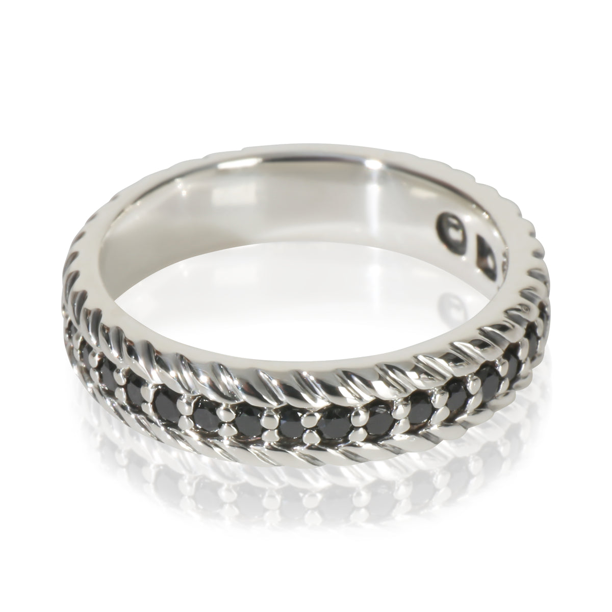 David Yurman Sterling Silver  Cable Band sv