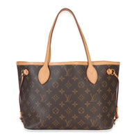 Louis Vuitton Monogram Canvas Neverfull PM Handbag fv