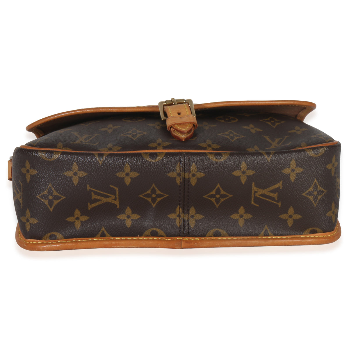 Louis Vuitton Monogram Canvas Sologne Handbag stamp