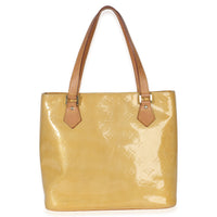 Louis Vuitton Vintage Yellow Monogram Vernis Houston Handbag bv