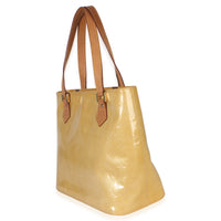 Louis Vuitton Vintage Yellow Monogram Vernis Houston Handbag sv