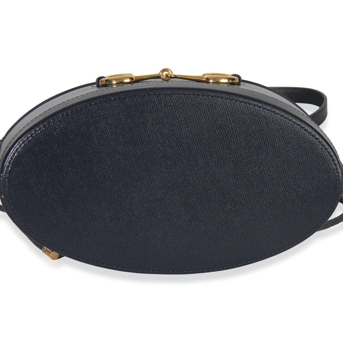 Gucci Red Navy Calfskin Horsebit 1955 Drawstring Bucket Bag Handbag box