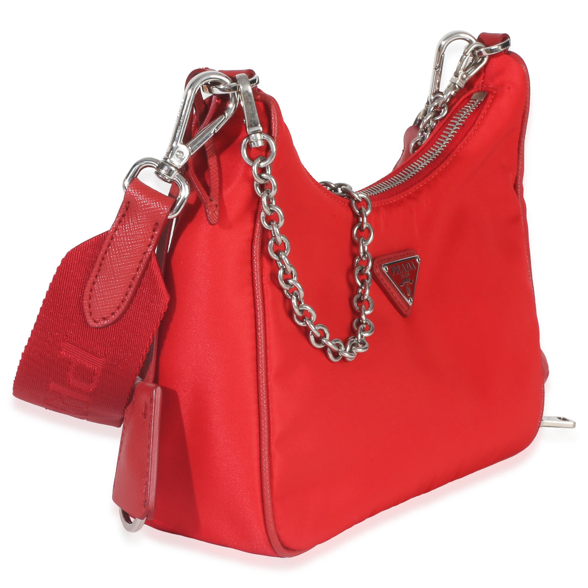 Prada Red Re Nylon Re Edition 2005 Bag Handbag pv