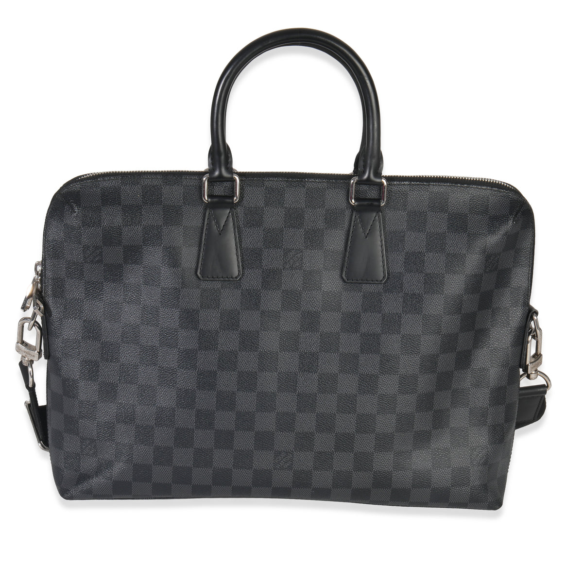 Louis Vuitton Damier Graphite Canvas Porte Documents Jour NM Handbag fv