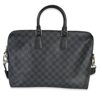 Louis Vuitton Damier Graphite Canvas Porte Documents Jour NM Handbag fv