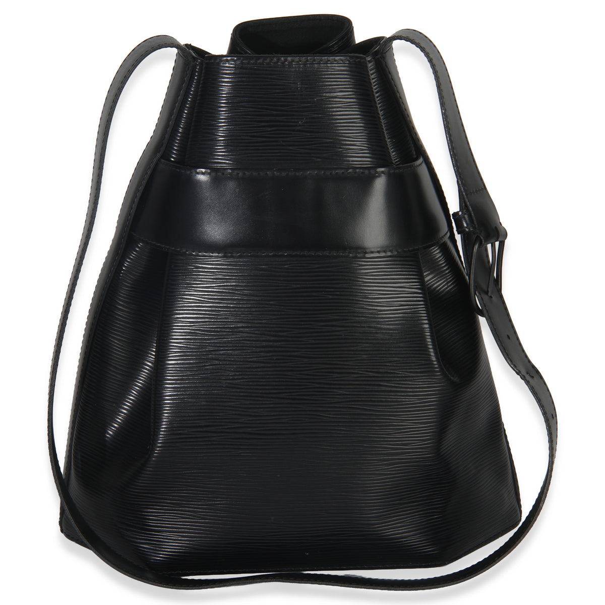 Louis Vuitton Vintage Black Epi Sac D'Epaule PM Handbag bv