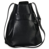 Louis Vuitton Vintage Black Epi Sac D'Epaule PM Handbag bv