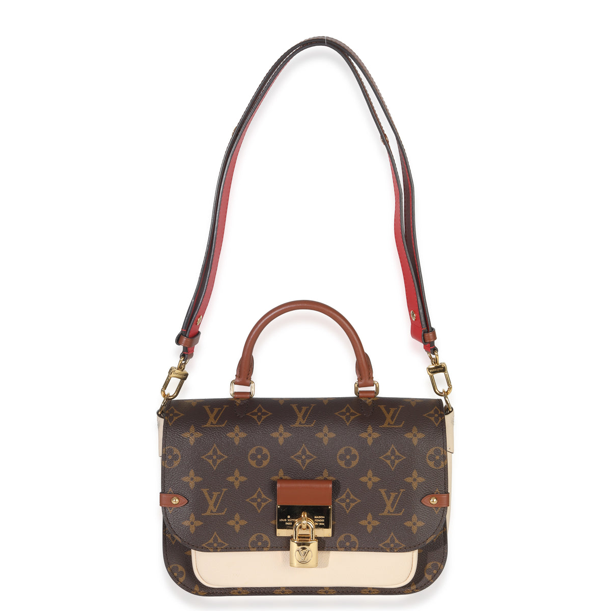 Louis Vuitton Beige Monogram Canvas Vaugirard Shoulder Bag Handbag av