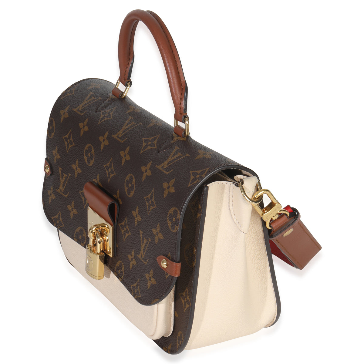 Louis Vuitton Beige Monogram Canvas Vaugirard Shoulder Bag Handbag sv