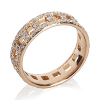 Tiffany & Co. Rose Gold Diamond True Wide Ring pv