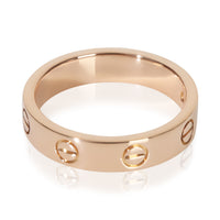Cartier Rose Gold Diamond Small Model Love Ring sv
