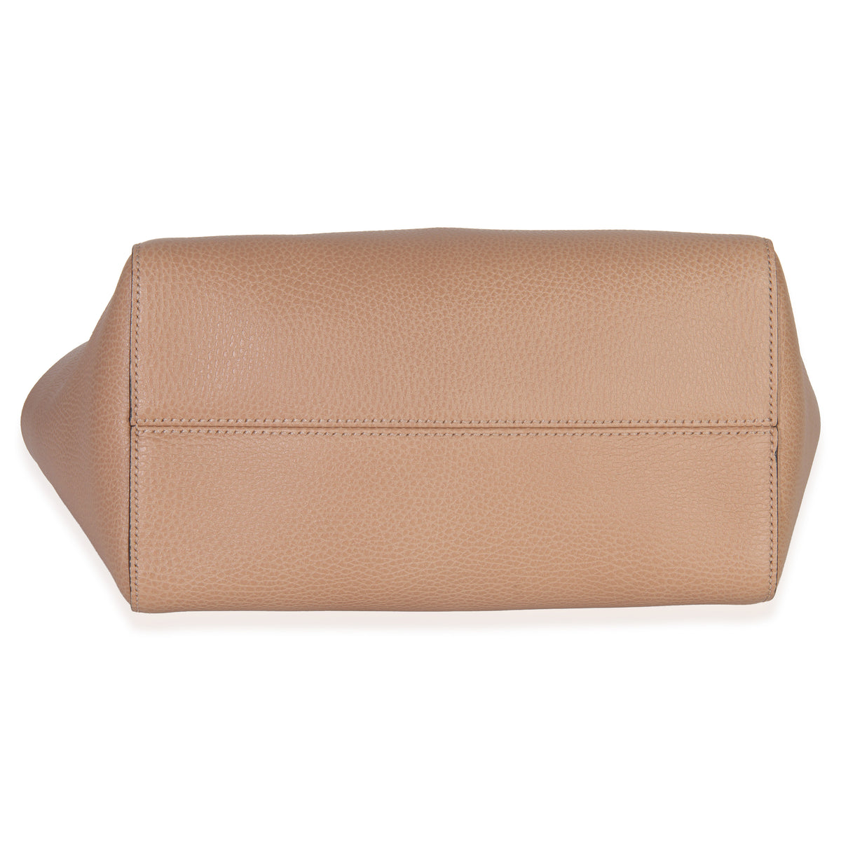 Gucci Beige Blue Dollar Calfskin Swing Tote Bag Handbag stamp