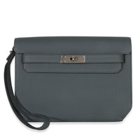 Hermès Bleu Orange Togo Kelly Depeche 25 PHW Handbag id