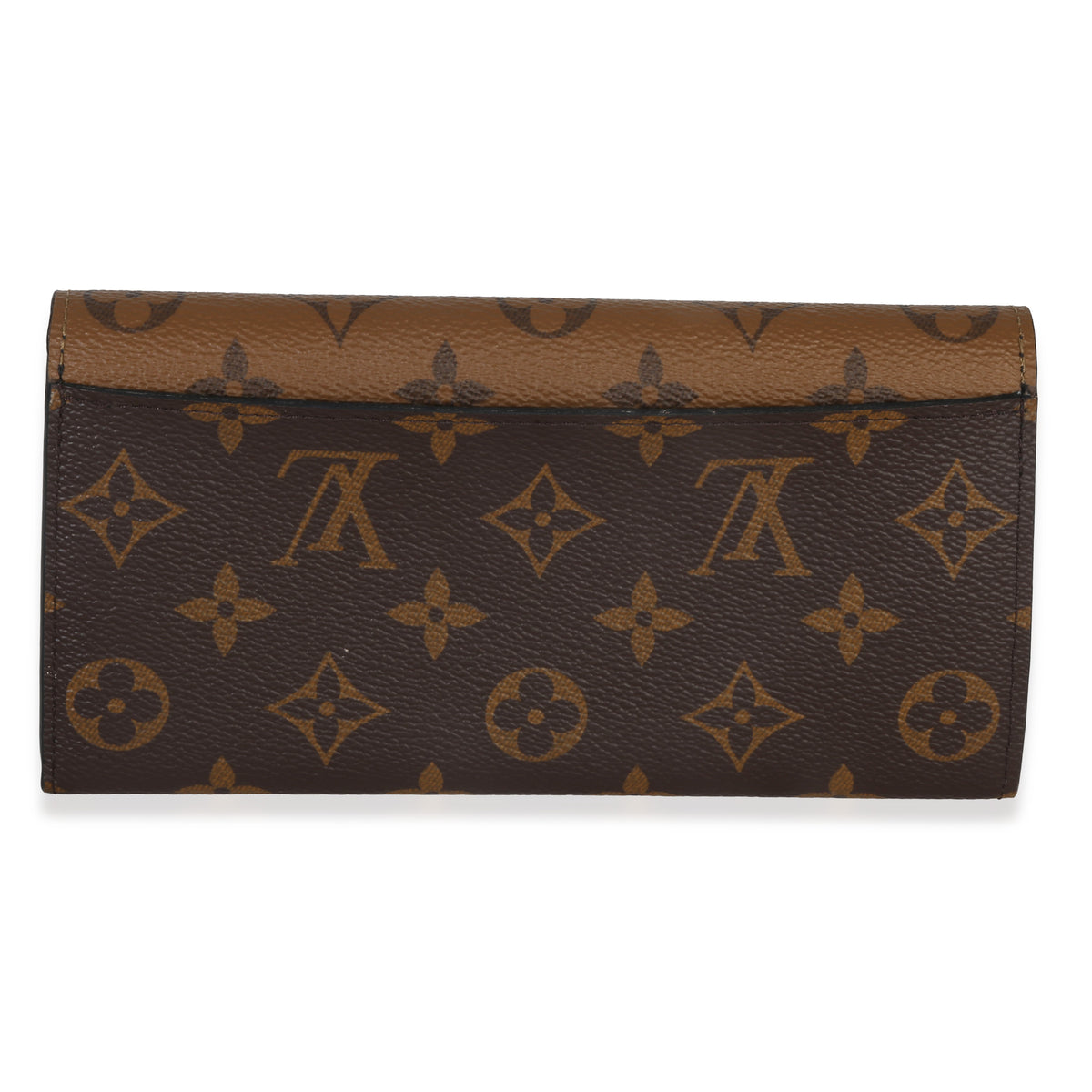 Louis Vuitton Reverse Monogram Canvas Emilie Wallet Wallet bv