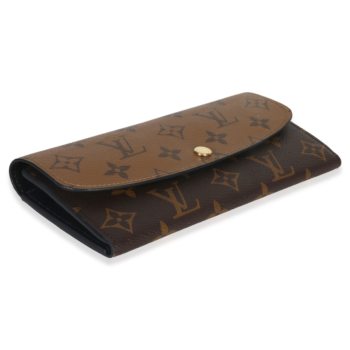 Louis Vuitton Reverse Monogram Canvas Emilie Wallet Wallet clasp