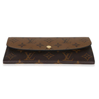 Louis Vuitton Reverse Monogram Canvas Emilie Wallet Wallet stamp