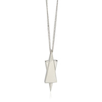 Gucci Sterling Silver  Star Of David Pendant fv
