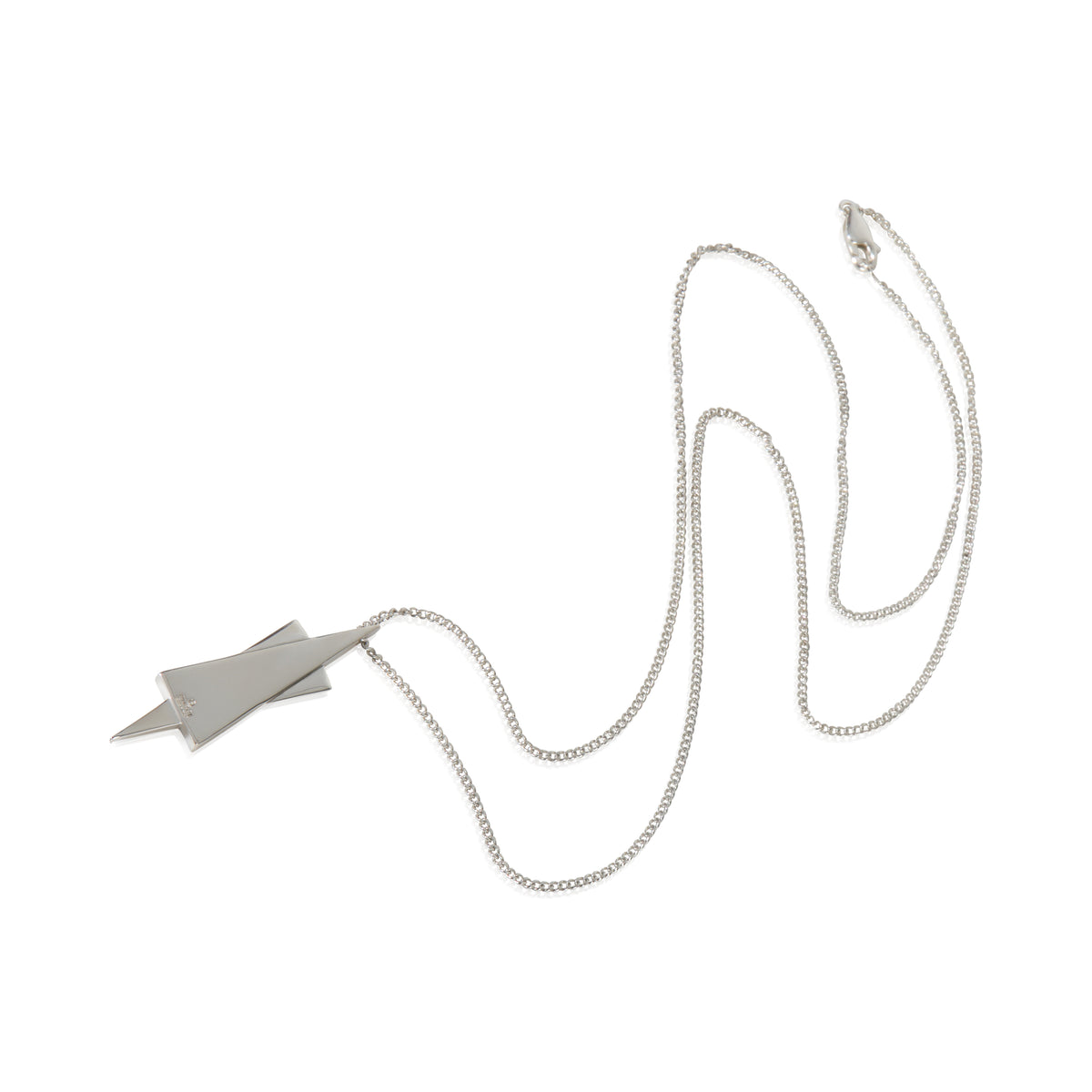 Gucci Sterling Silver  Star Of David Pendant pv