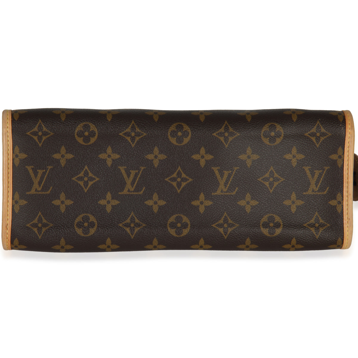 Louis Vuitton Monogram Canvas Popincourt Shoulder Bag Handbag stamp