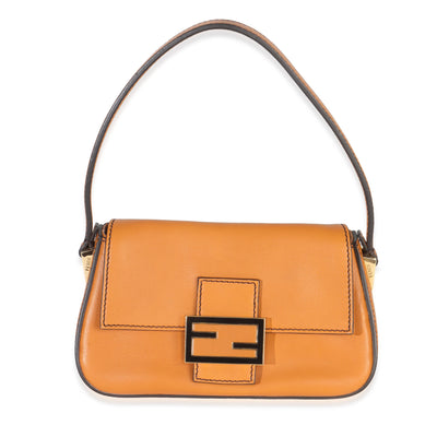 Fendi Orange Nappa Mini Mama Forever Flap Handbag id