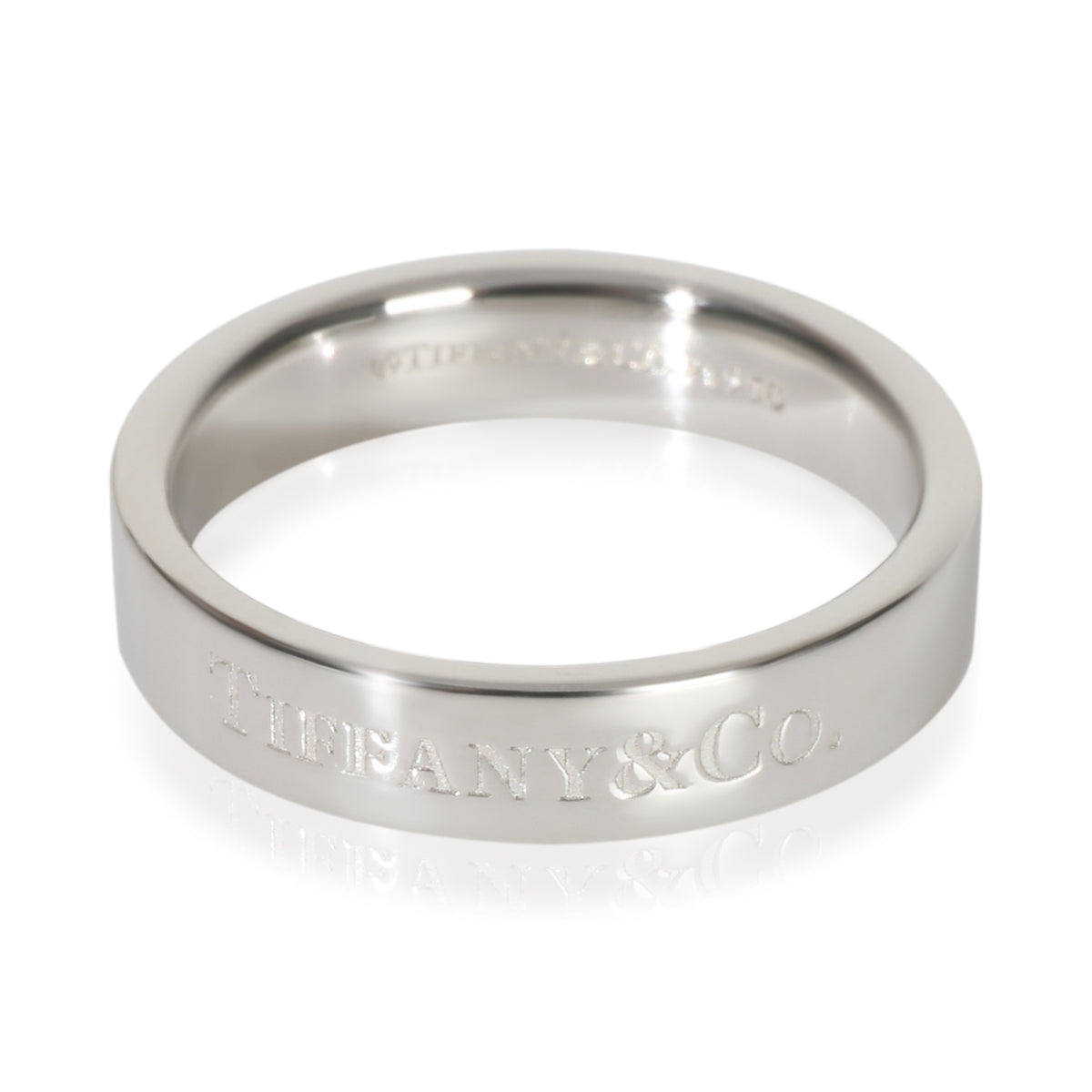Tiffany & Co. Platinum  T&Co. Ring fv