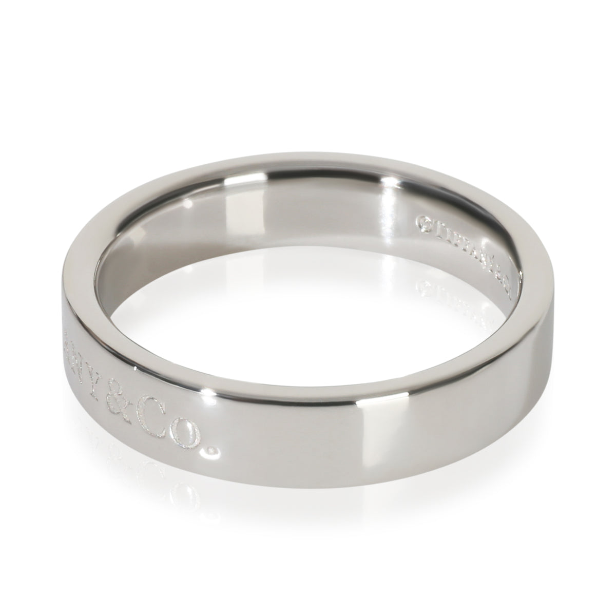 Tiffany & Co. Platinum  T&Co. Ring sv
