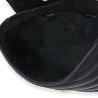 Louis Vuitton Black Quilted Calfskin New Wave Chain Bag PM Handbag ad1