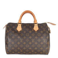 Louis Vuitton Monogram Canvas Speedy 30 Handbag id