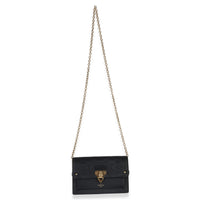 Louis Vuitton Black Monogram Empreinte Vavin Chain Wallet Handbag av
