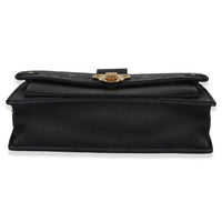 Louis Vuitton Black Monogram Empreinte Vavin Chain Wallet Handbag stamp