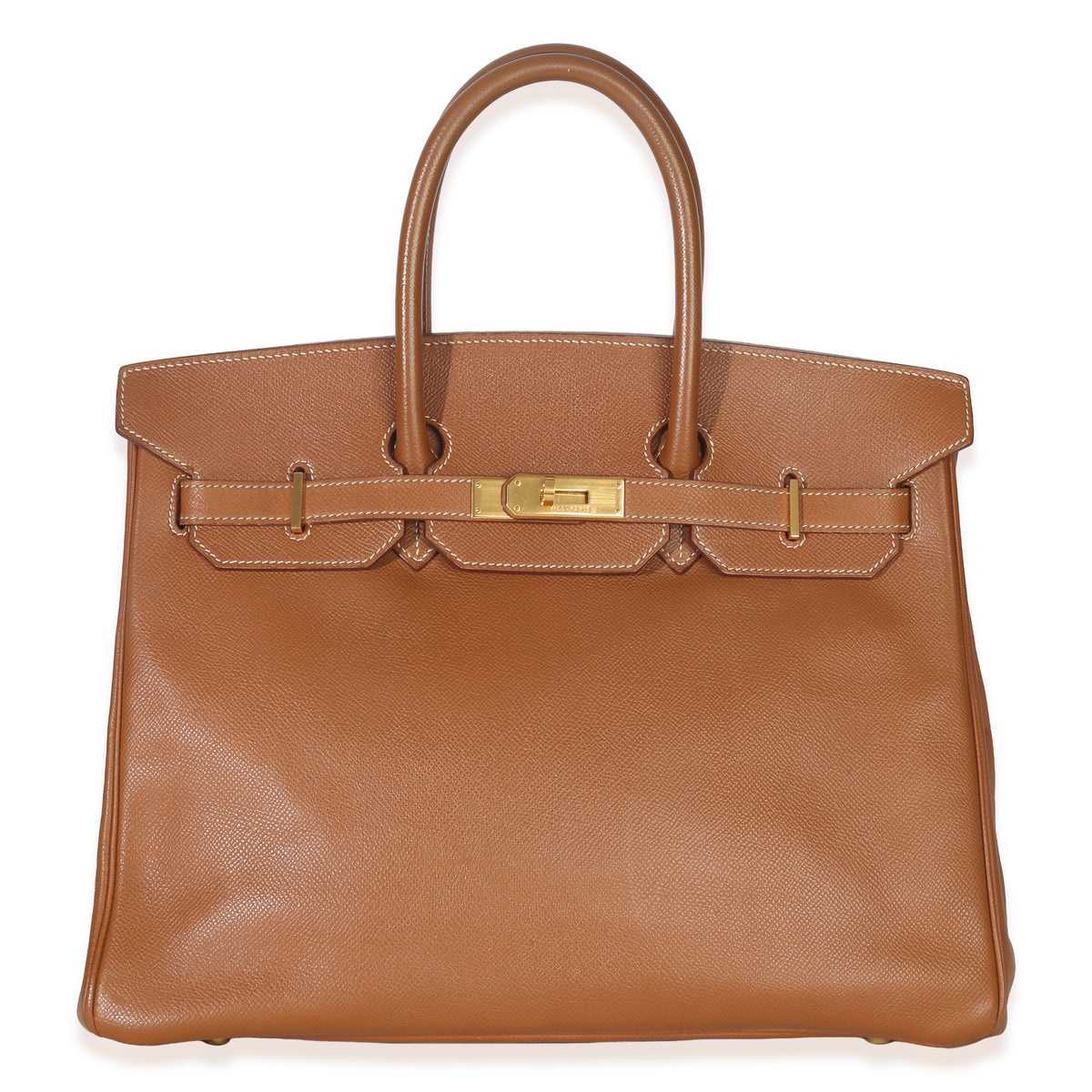 Hermès Gold Courchevel Birkin 35 GHW Handbag id