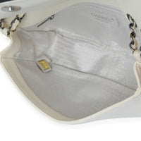 Chanel Black White Lambskin Chocolate Bar Bicolor Kiss Lock Flap Handbag ad1